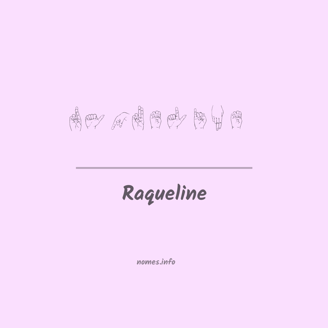 Raqueline em Libras