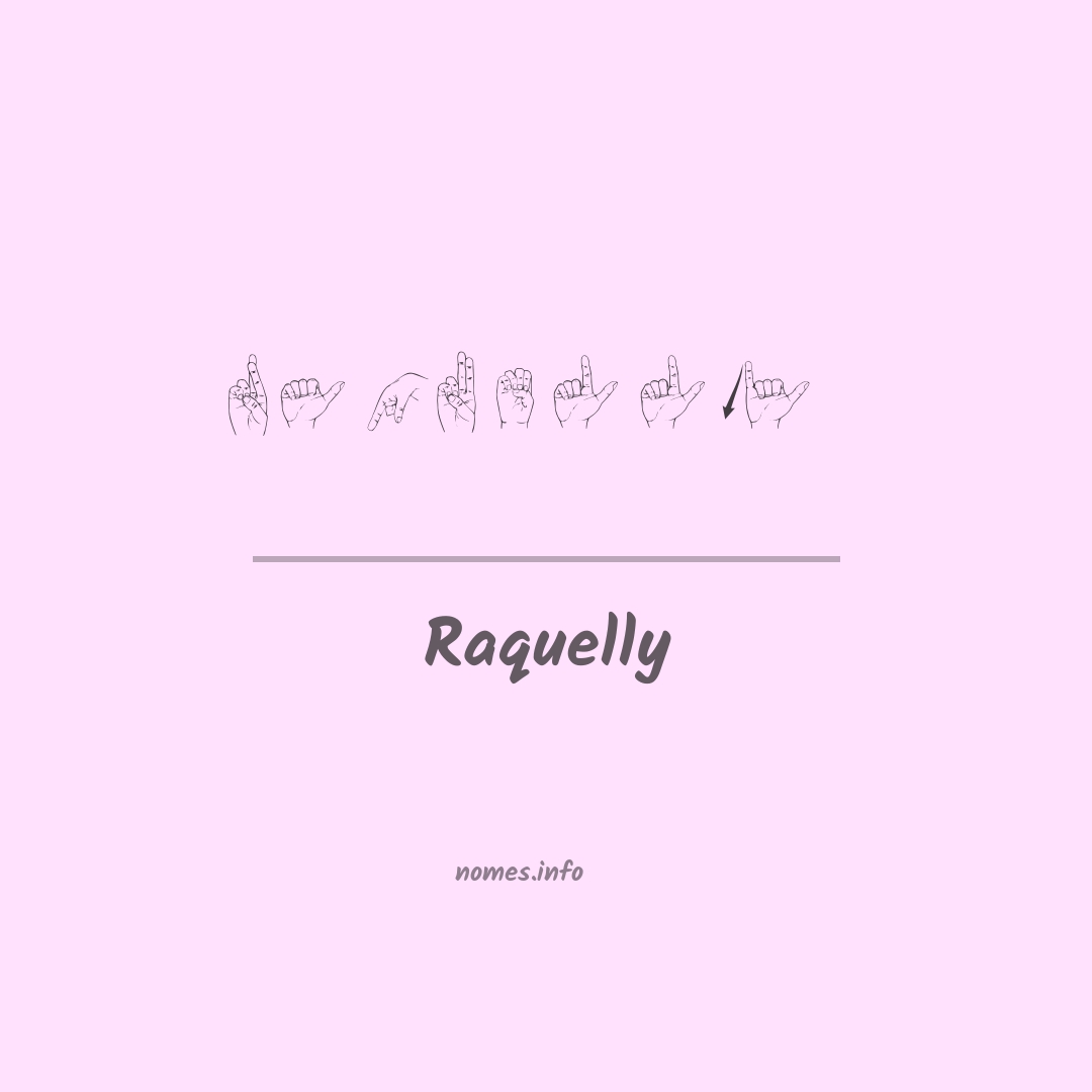 Raquelly em Libras
