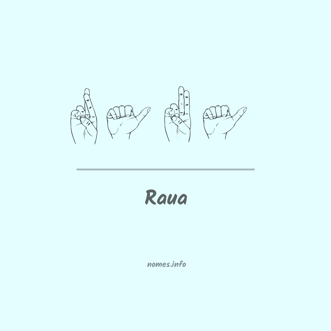 Raua em Libras