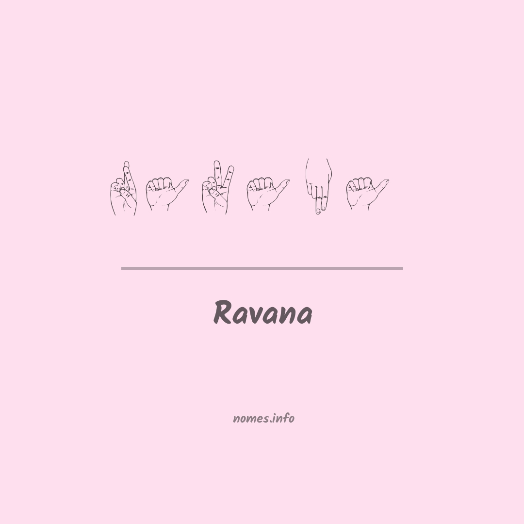 Ravana em Libras
