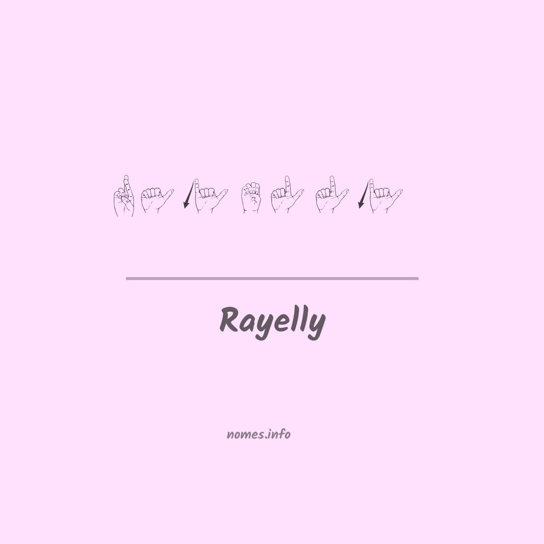 Rayelly em Libras Rayelly em Libras