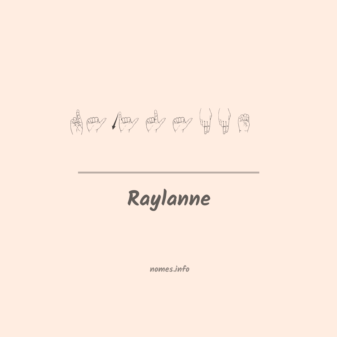 Raylanne em Libras