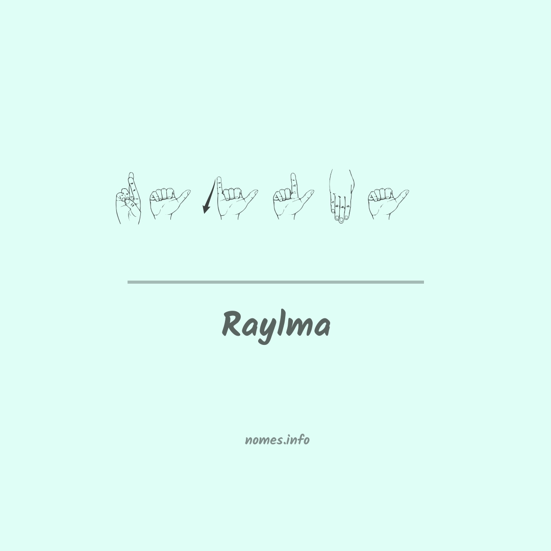 Raylma em Libras