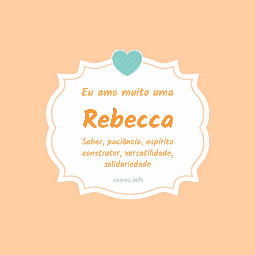 Significado do nome Rebecca: história cativante e inspiradora