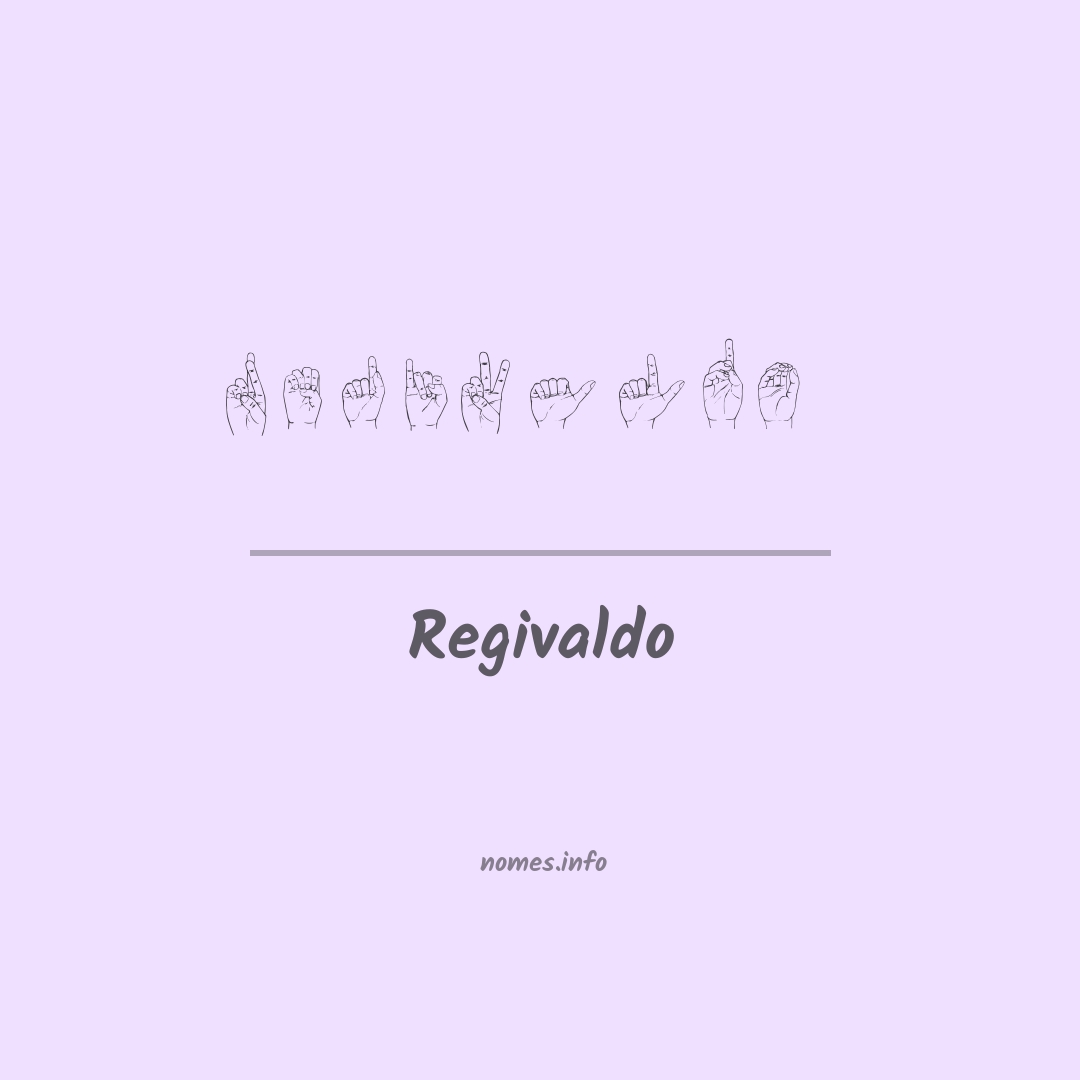 Regivaldo em Libras