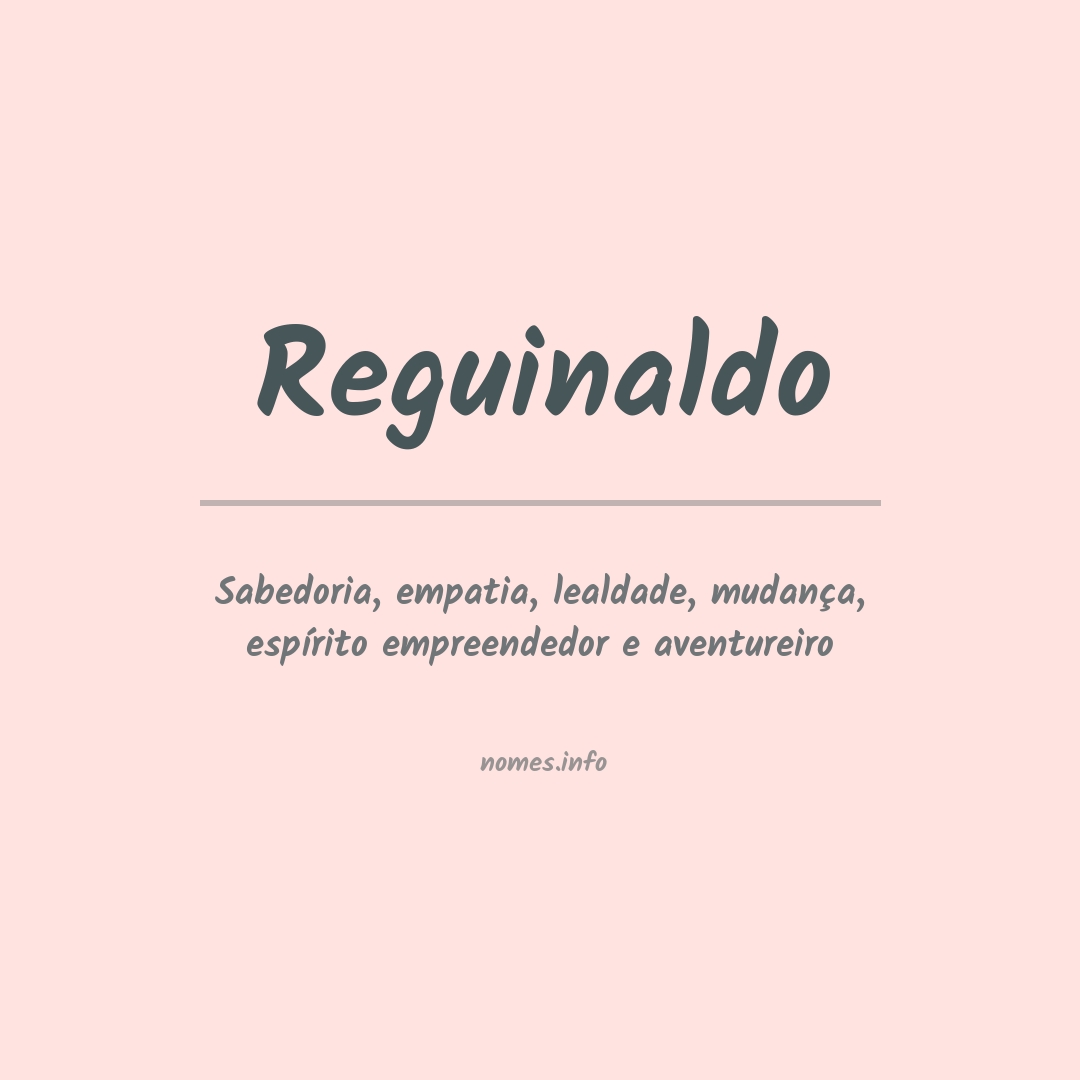 Significado do nome Reguinaldo