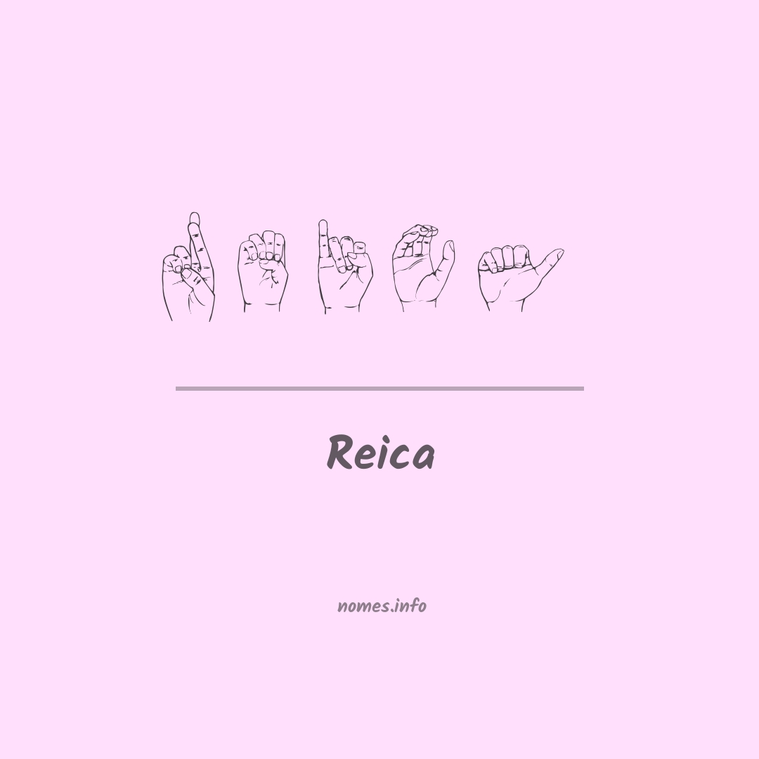 Reica em Libras