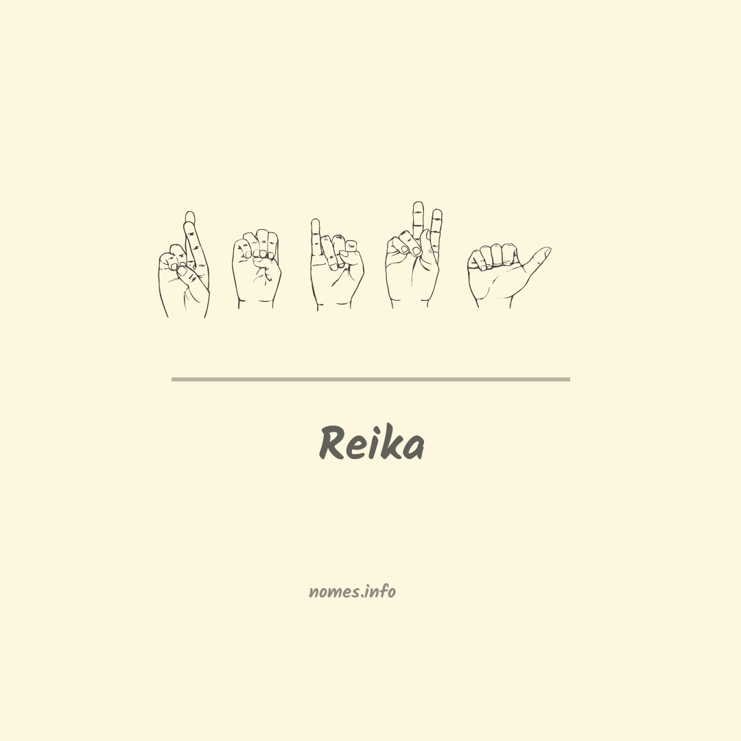Reika em Libras