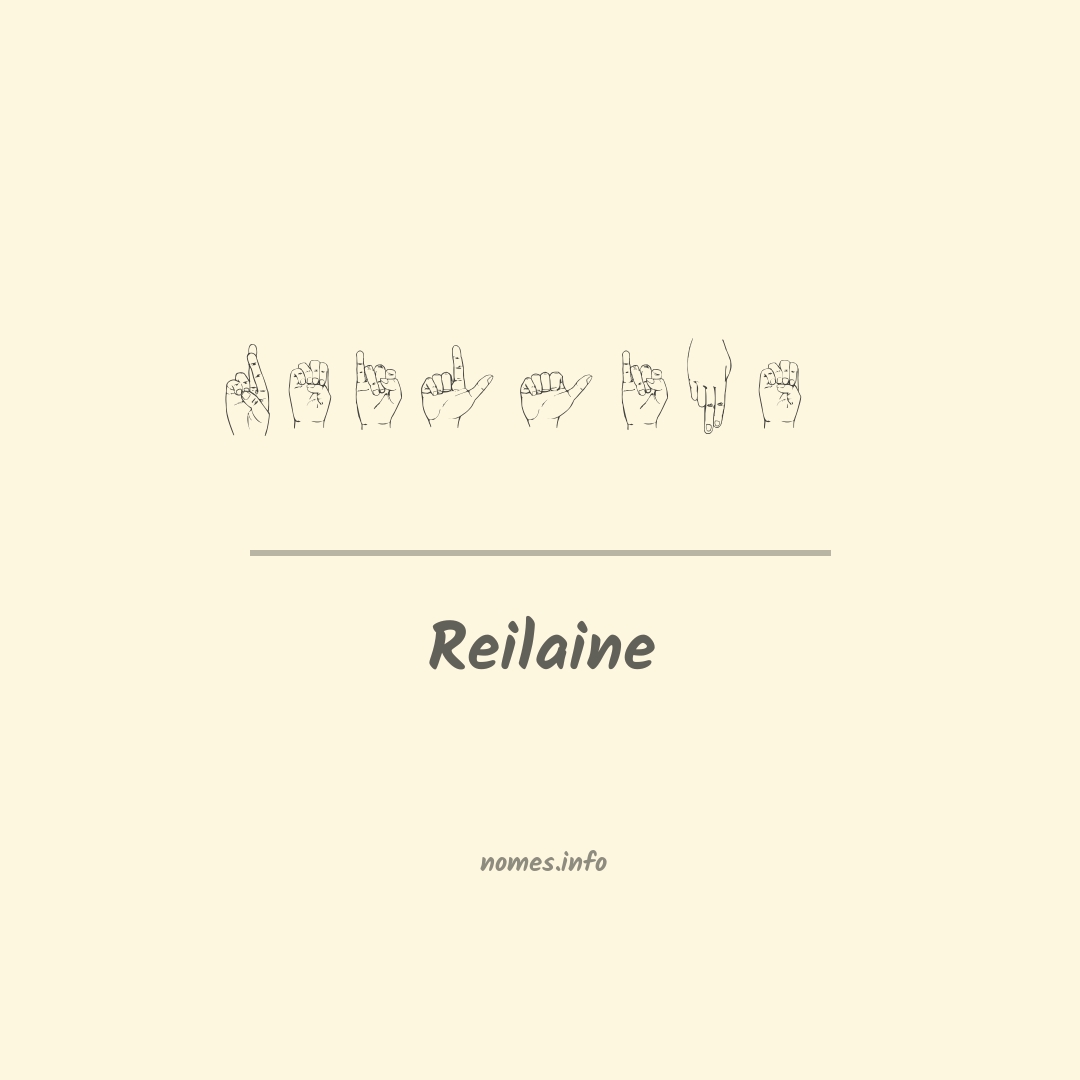 Reilaine em Libras