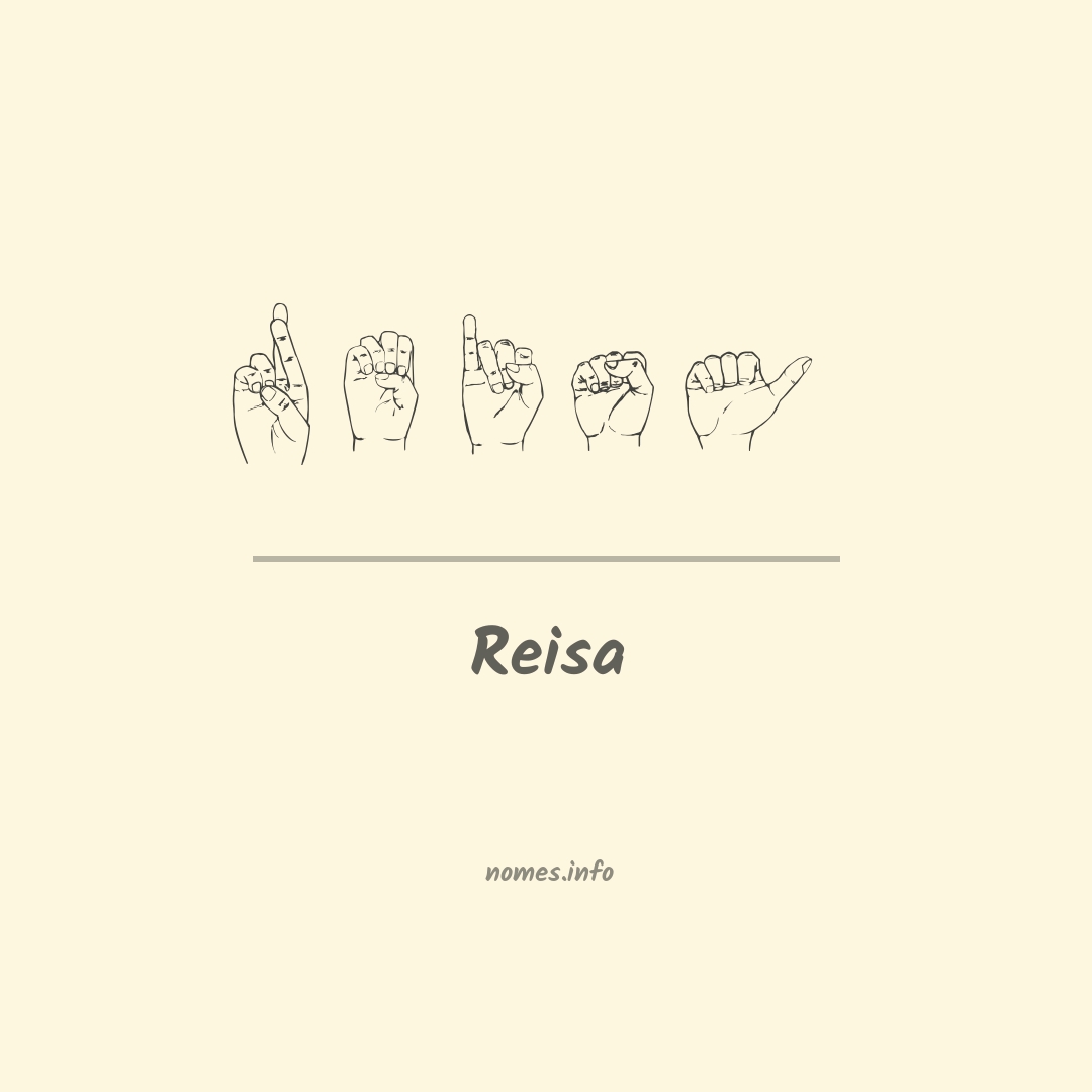 Reisa em Libras