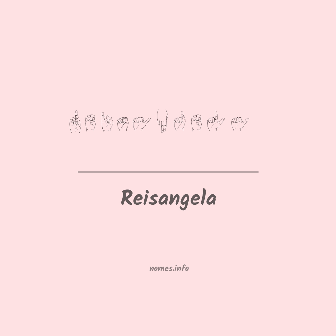 Reisangela em Libras