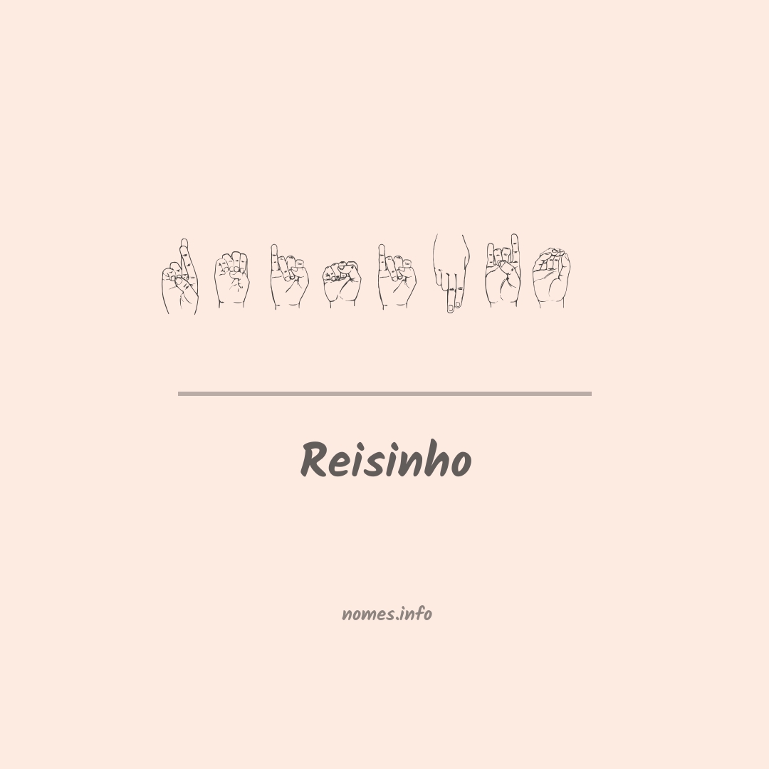 Reisinho em Libras