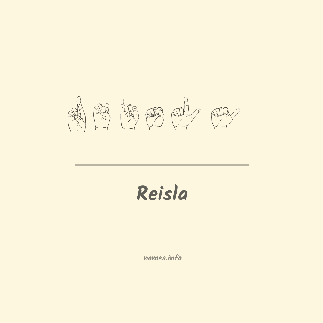 Reisla em Libras