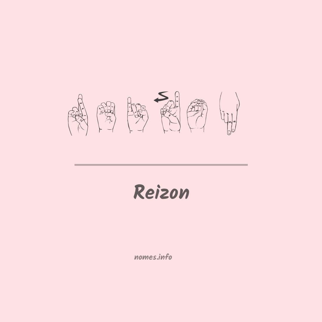 Reizon em Libras