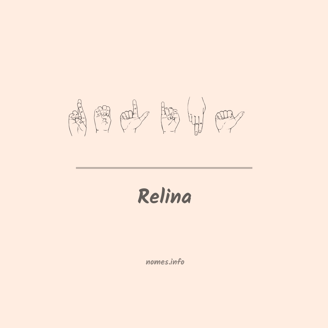 Relina em Libras