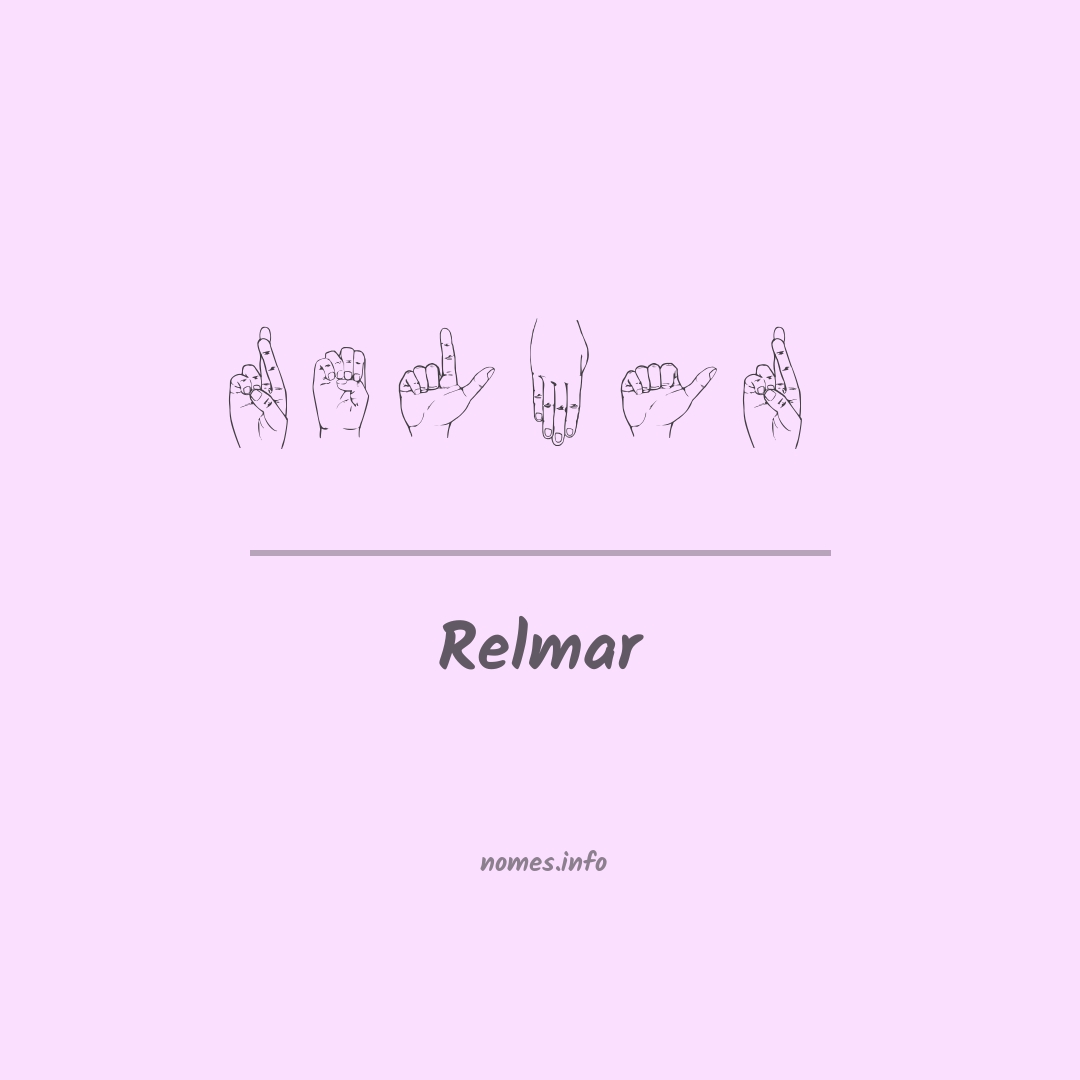 Relmar em Libras