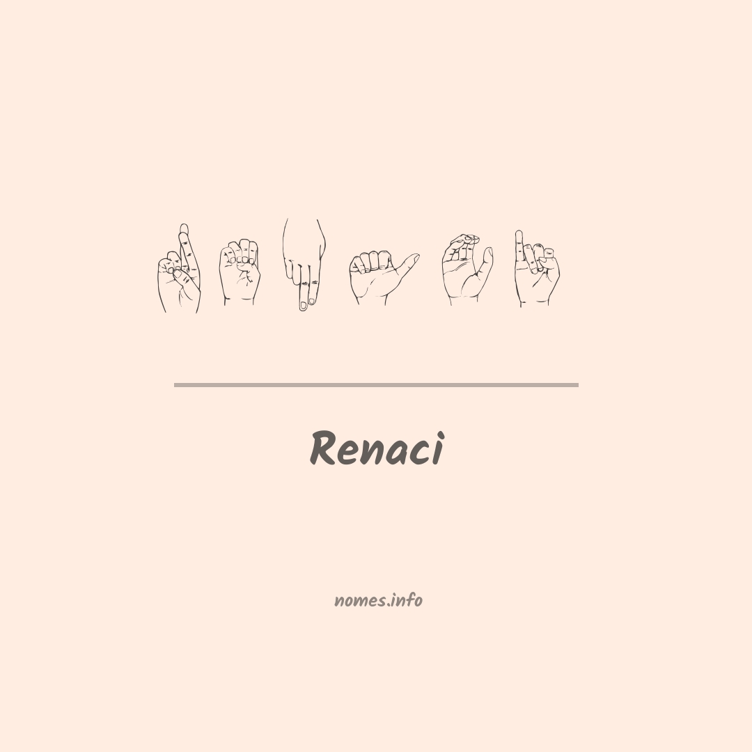 Renaci em Libras