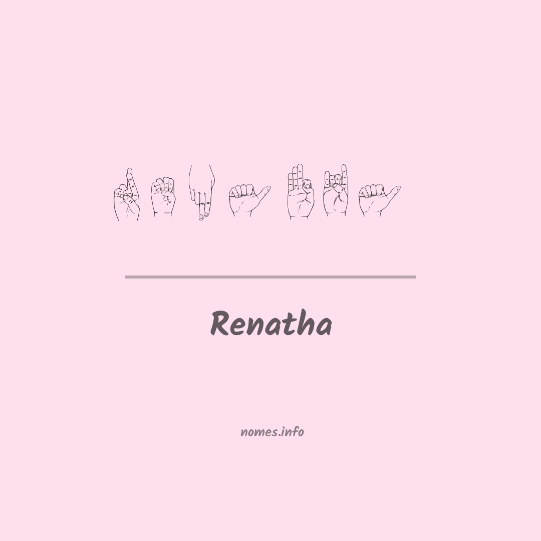 Renatha em Libras