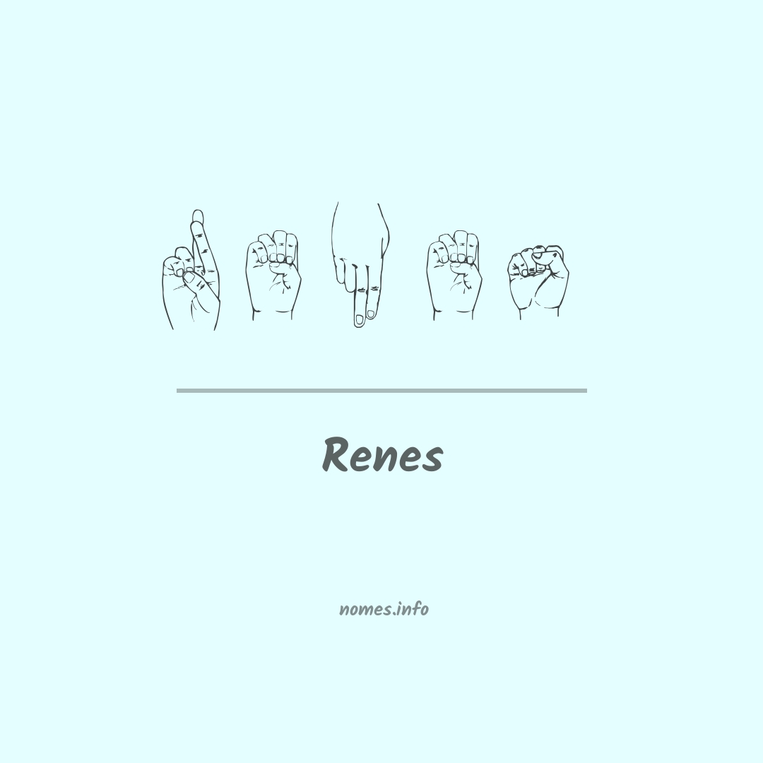 Renes em Libras