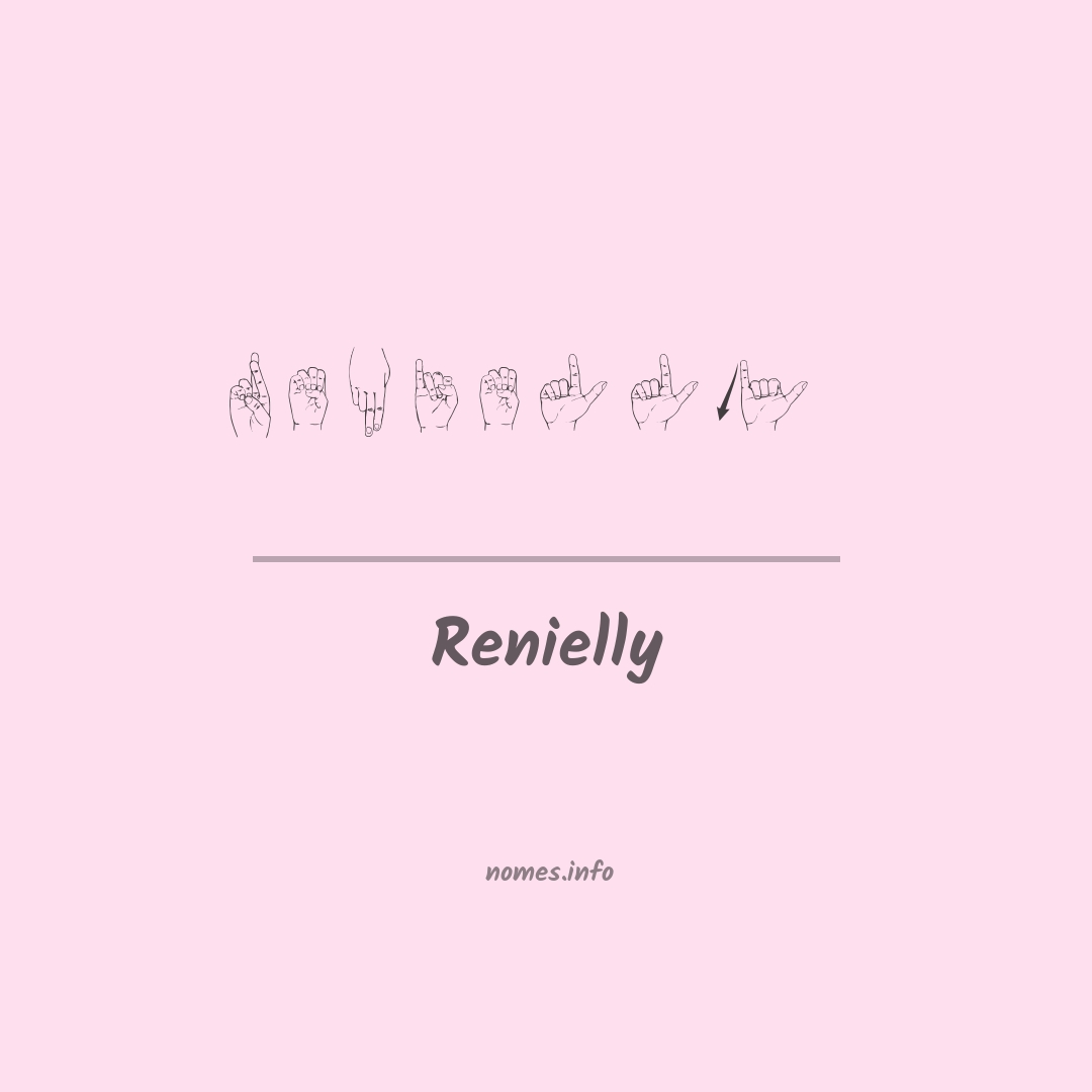 Renielly em Libras