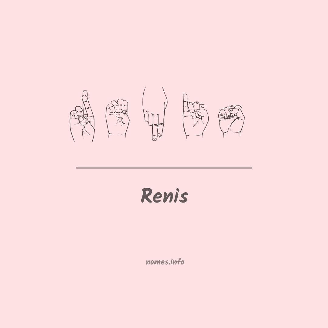 Renis em Libras