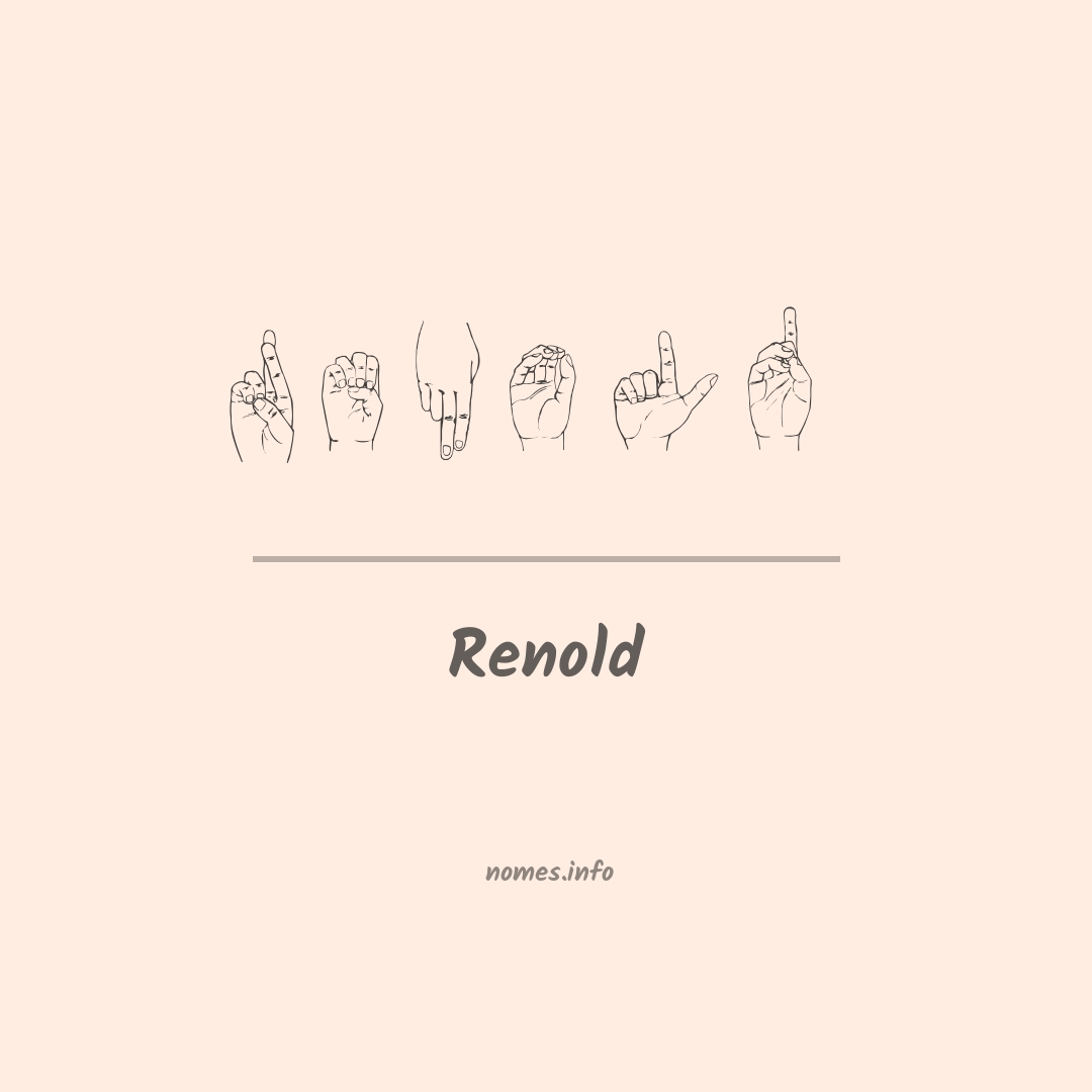 Renold em Libras