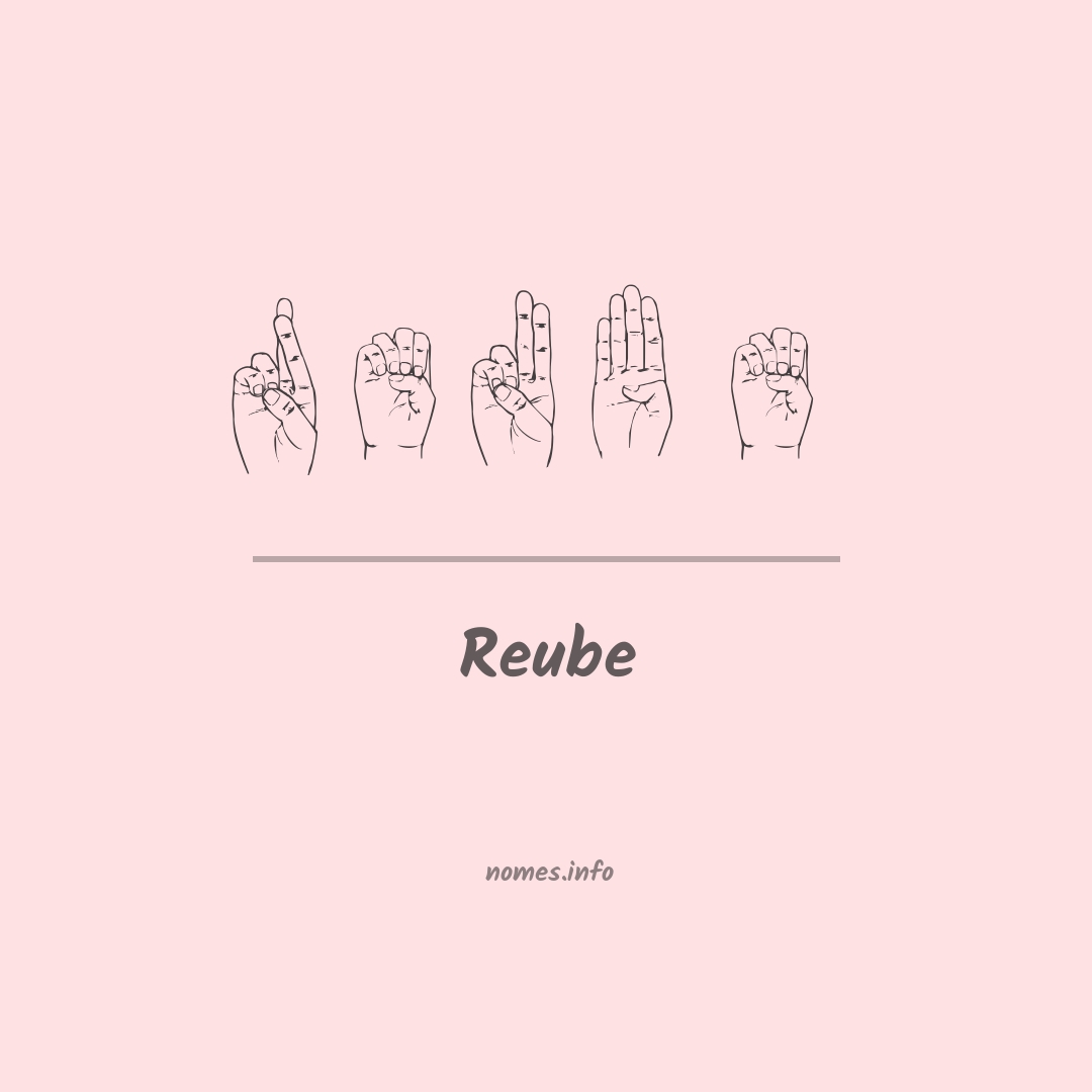 Reube em Libras