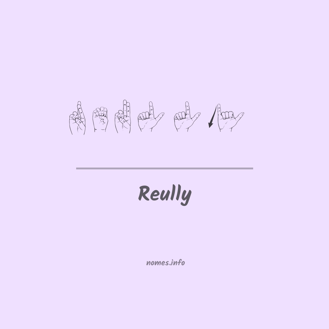 Reully em Libras Reully em Libras