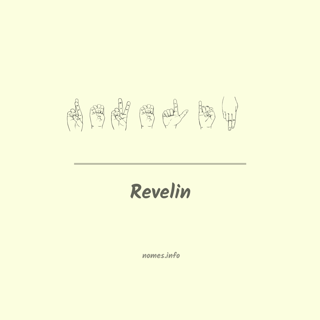 Revelin em Libras