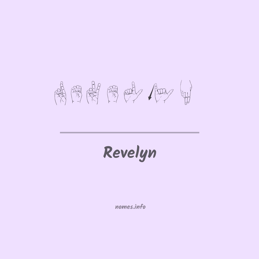 Revelyn em Libras
