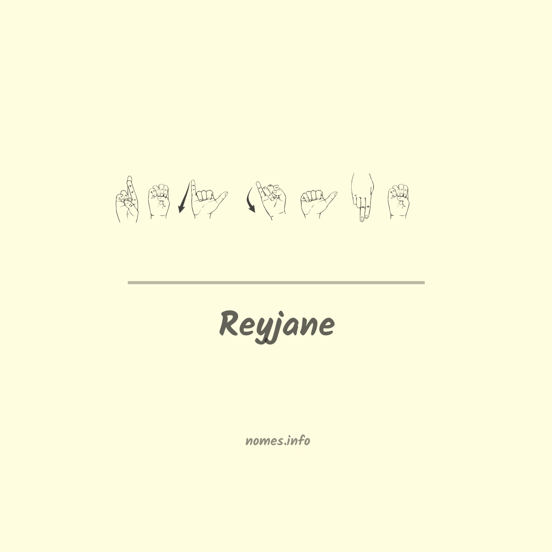 Reyjane em Libras