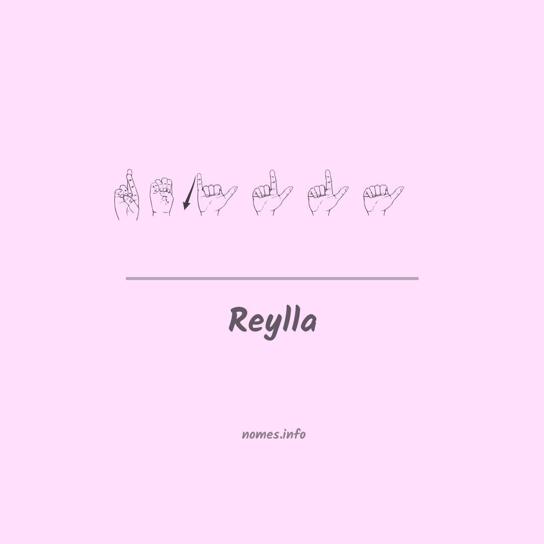 Reylla em Libras