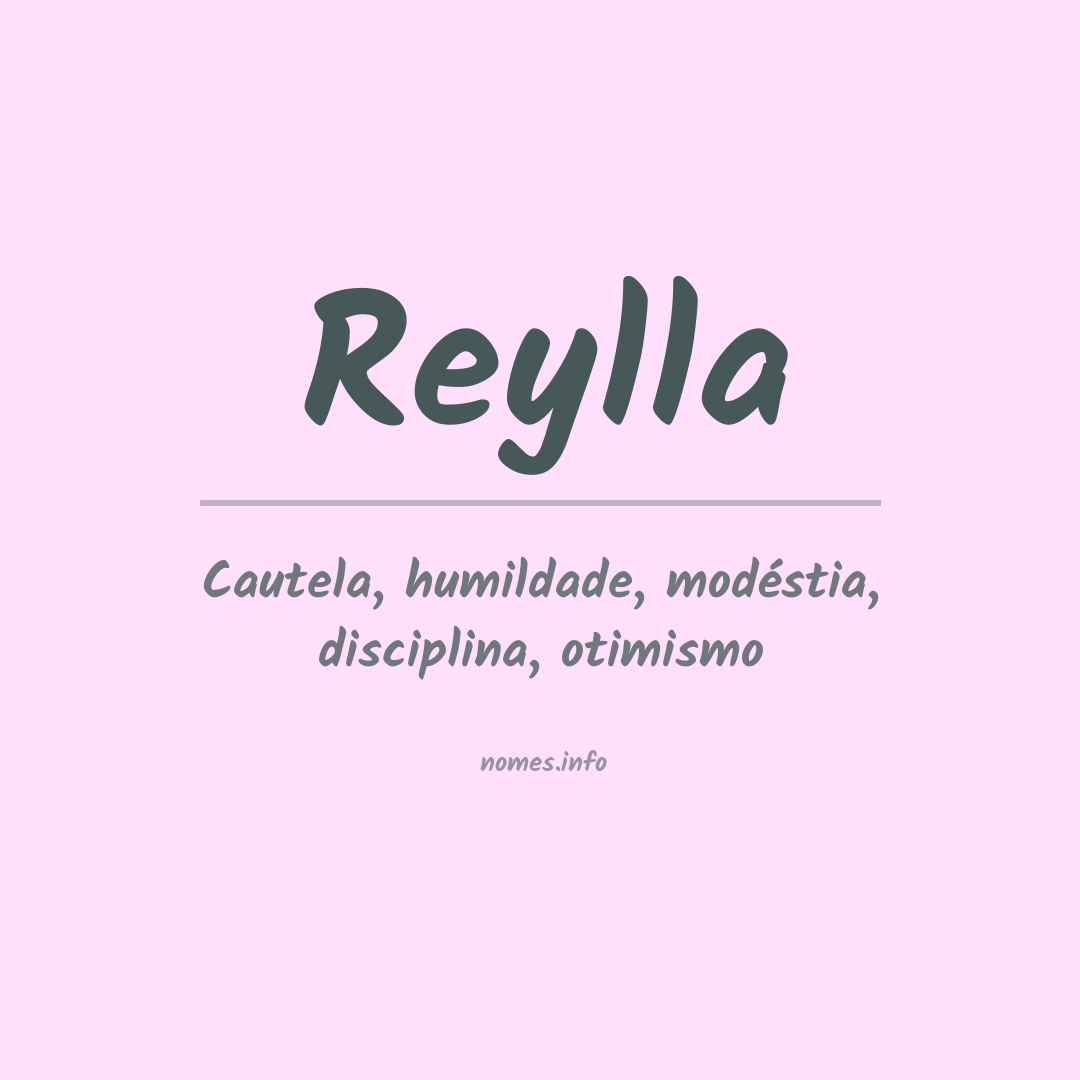 Significado do nome Reylla
