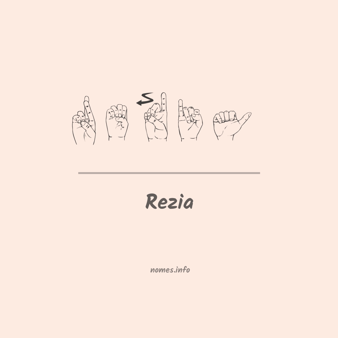 Rezia em Libras
