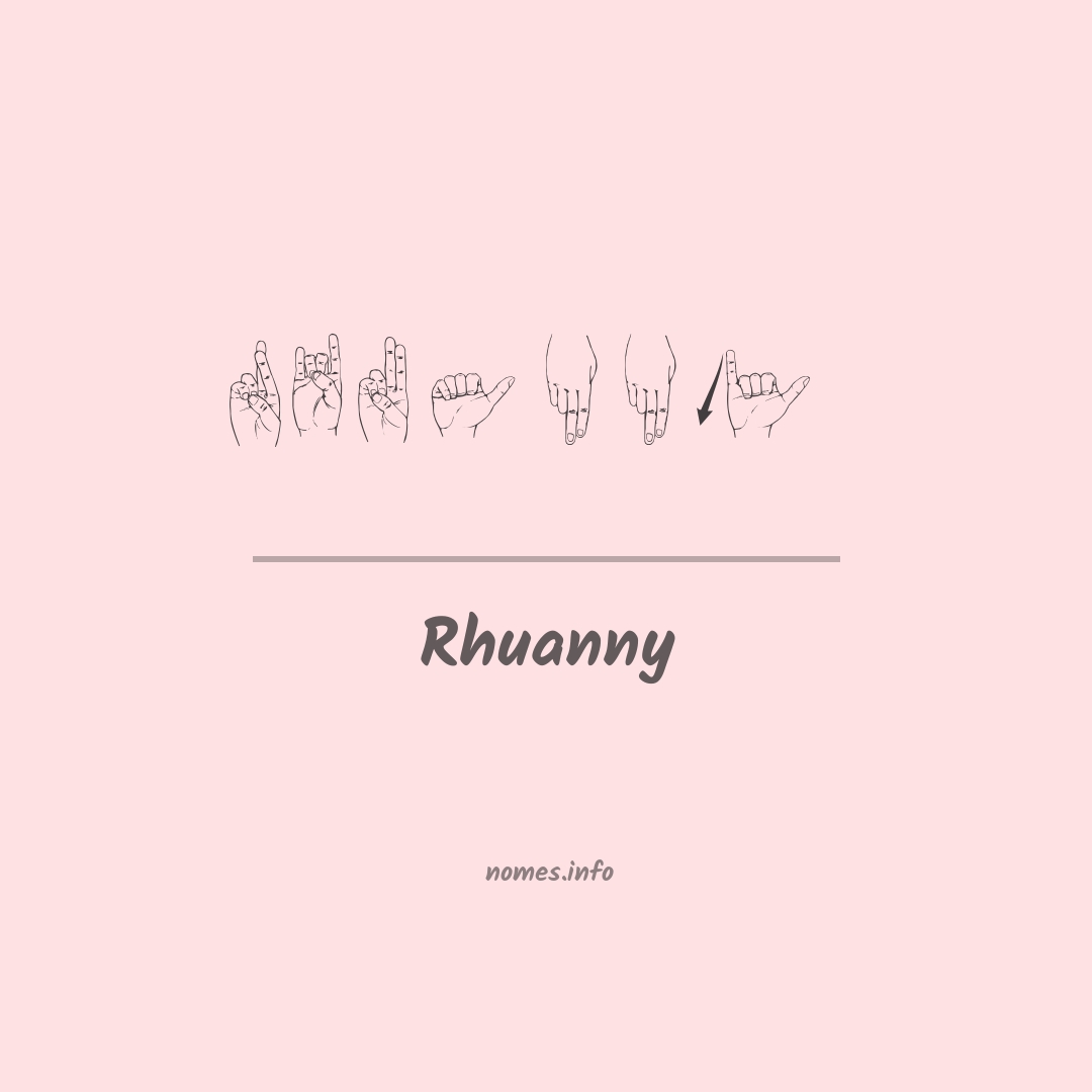 Rhuanny em Libras