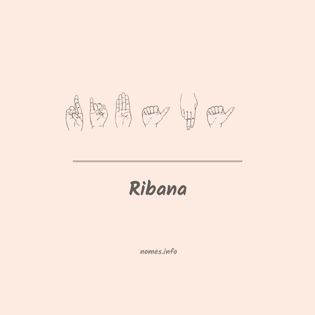 Ribana em Libras
