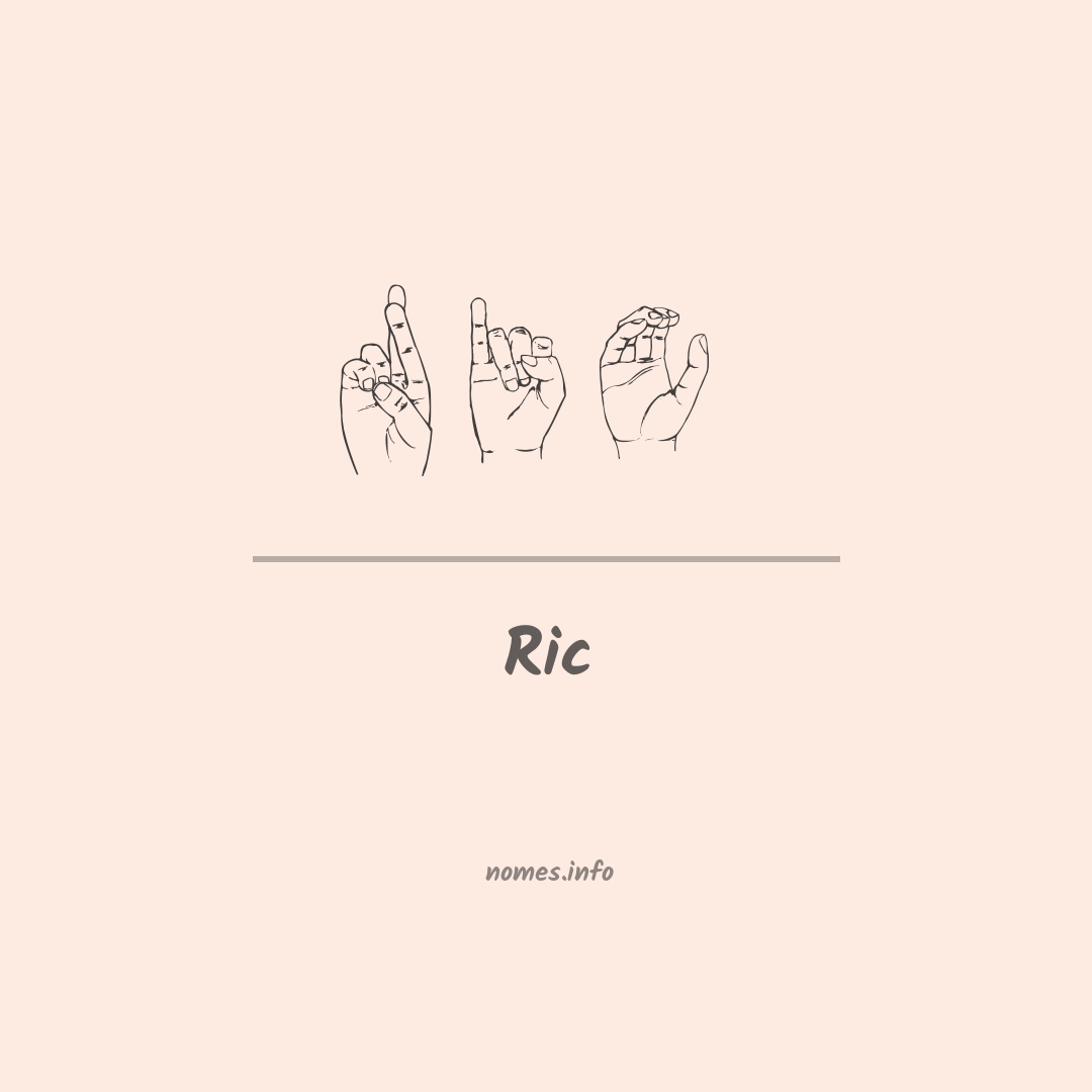 Ric em Libras