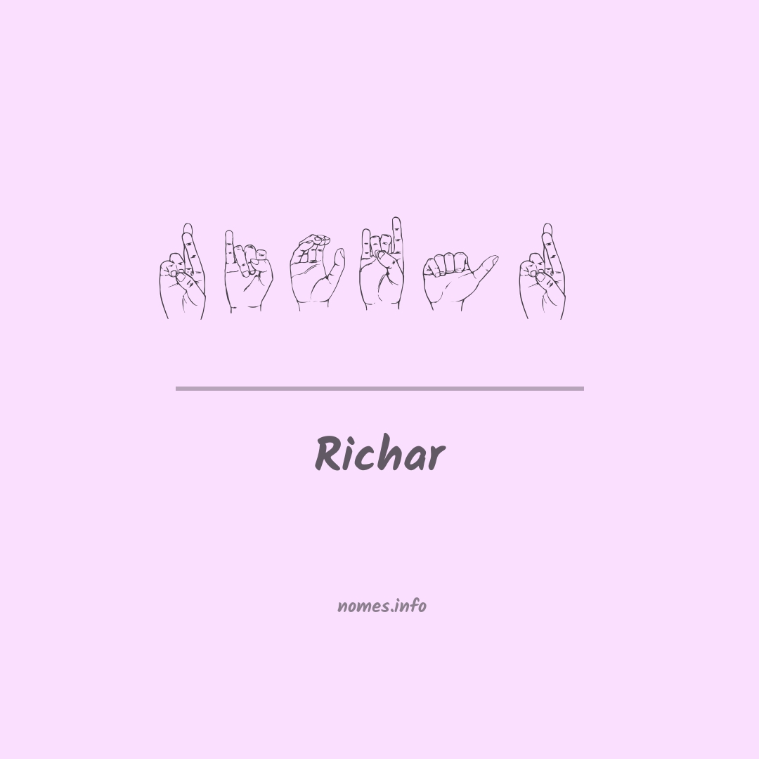 Richar em Libras