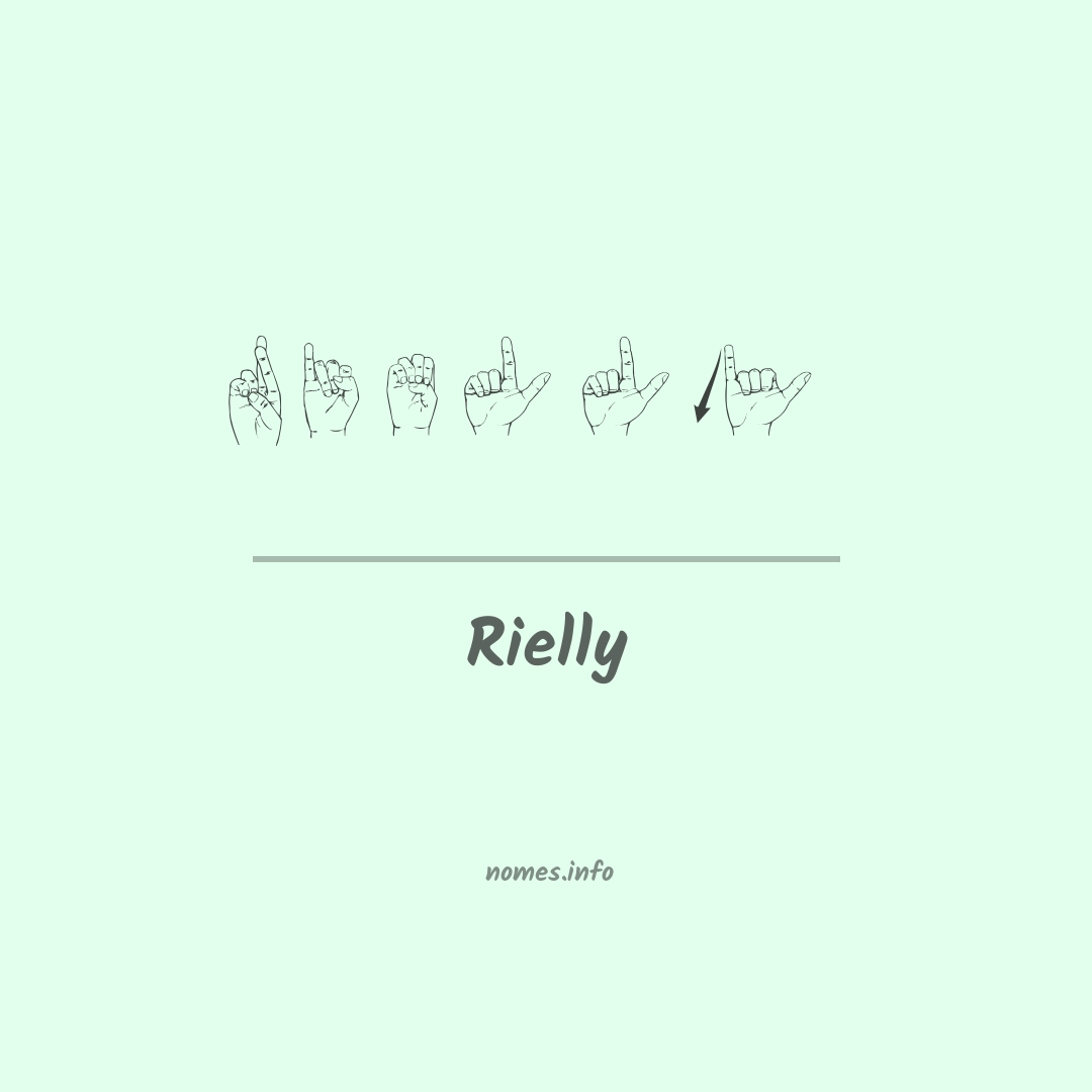 Rielly em Libras Rielly em Libras