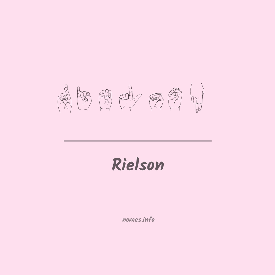 Rielson em Libras