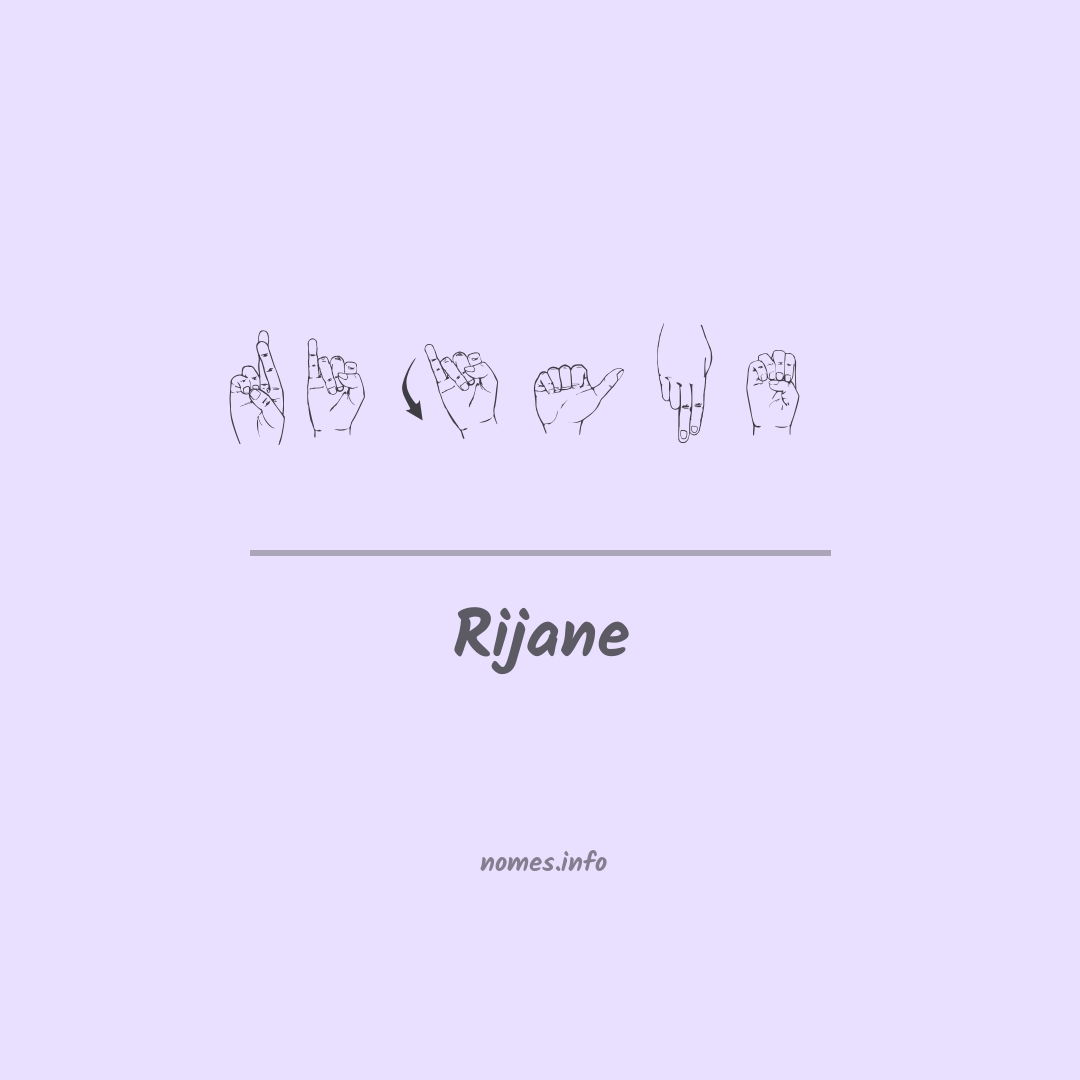 Rijane em Libras