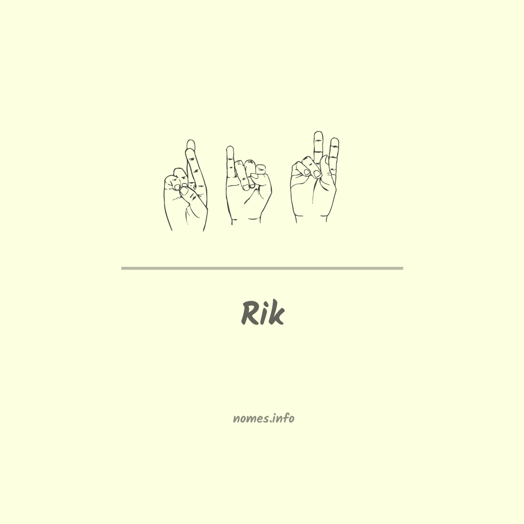 Rik em Libras
