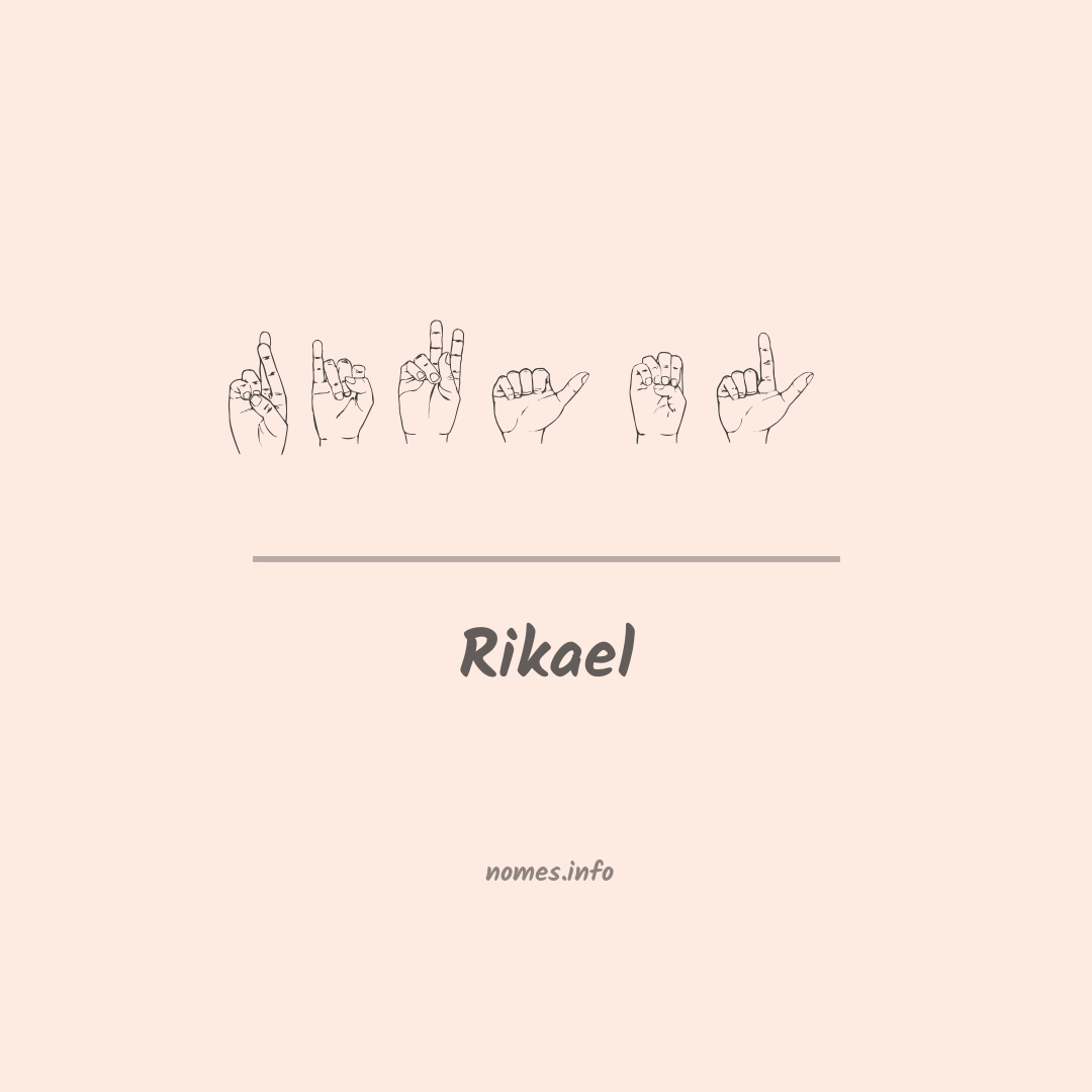 Rikael em Libras