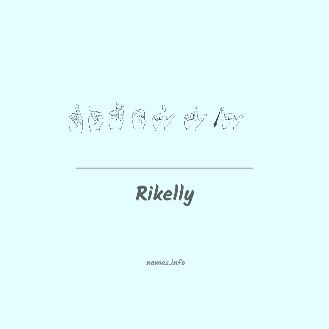 Rikelly em Libras