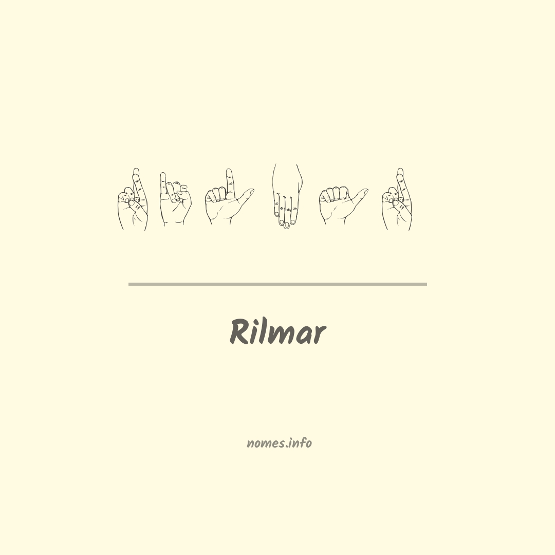 Rilmar em Libras