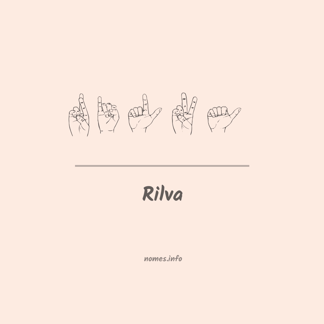 Rilva em Libras