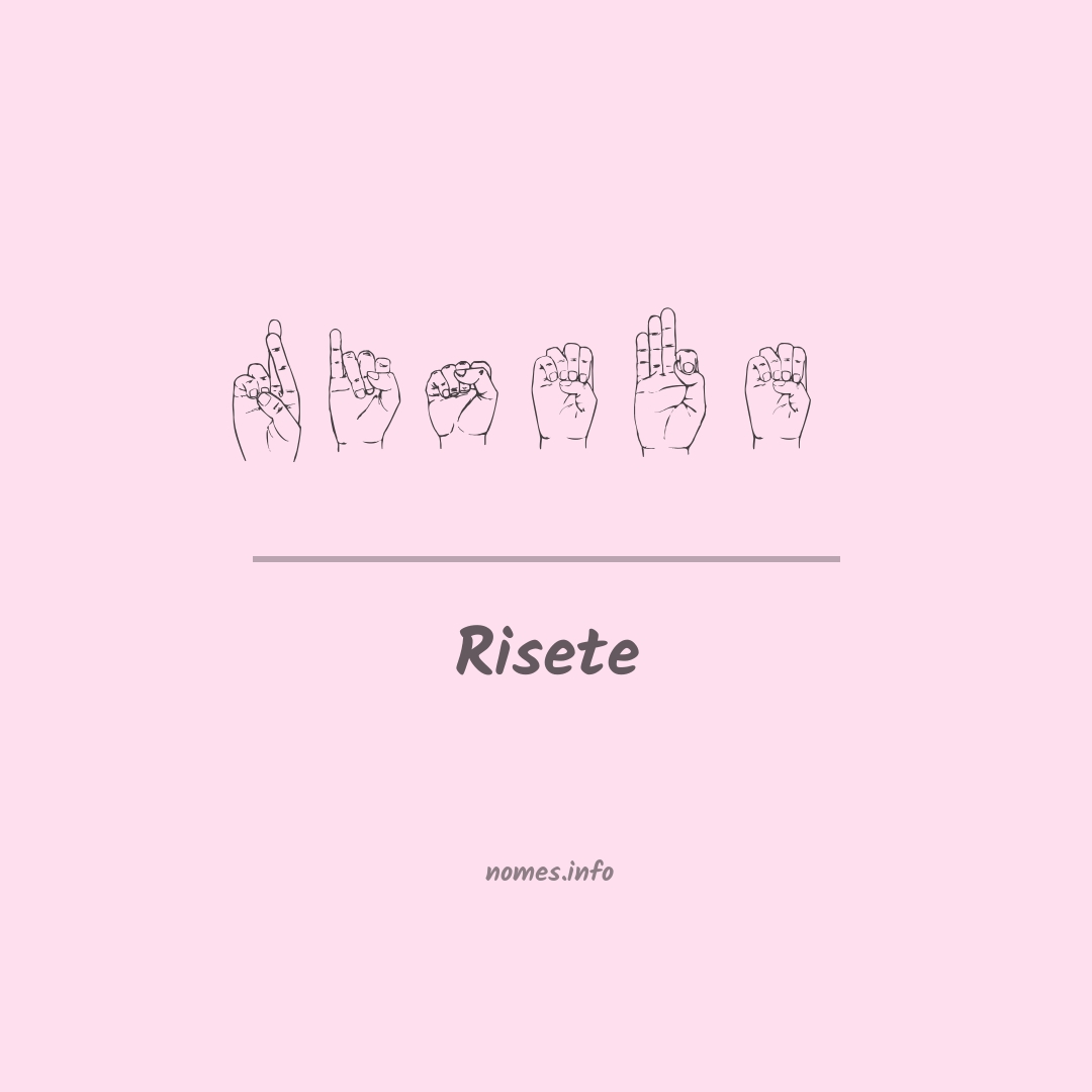 Risete em Libras