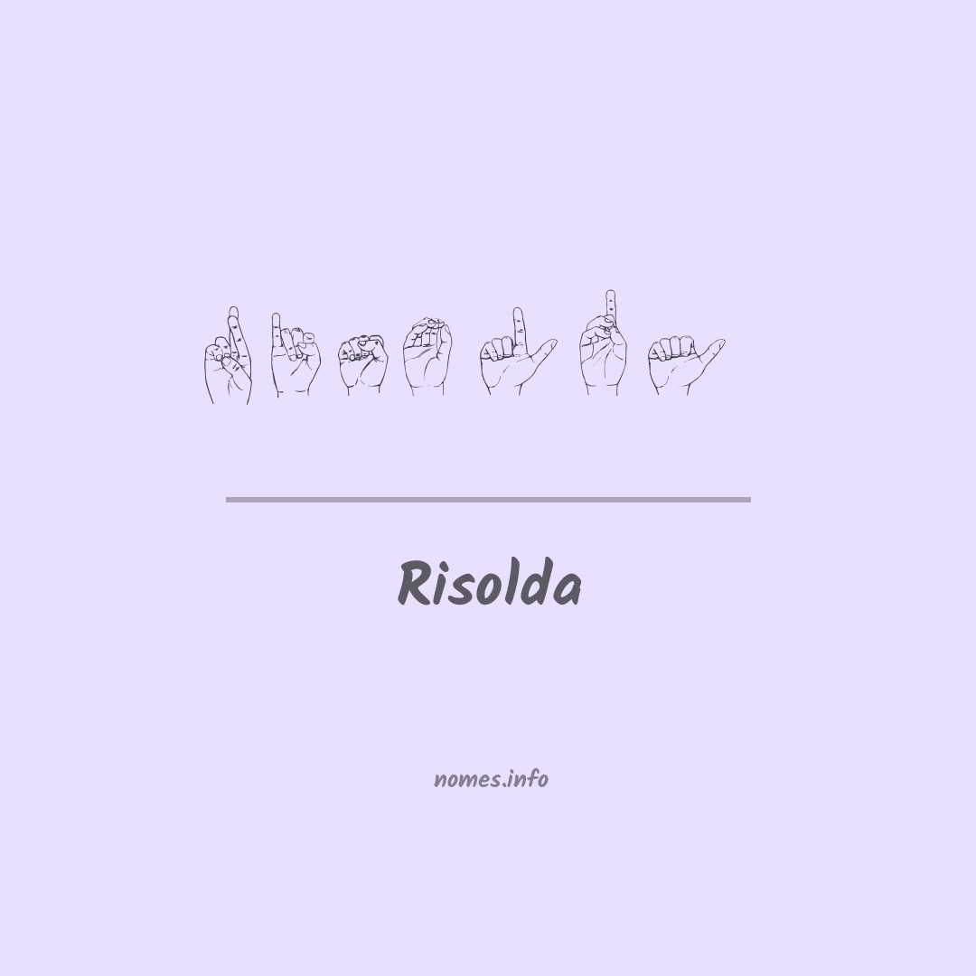 Risolda em Libras
