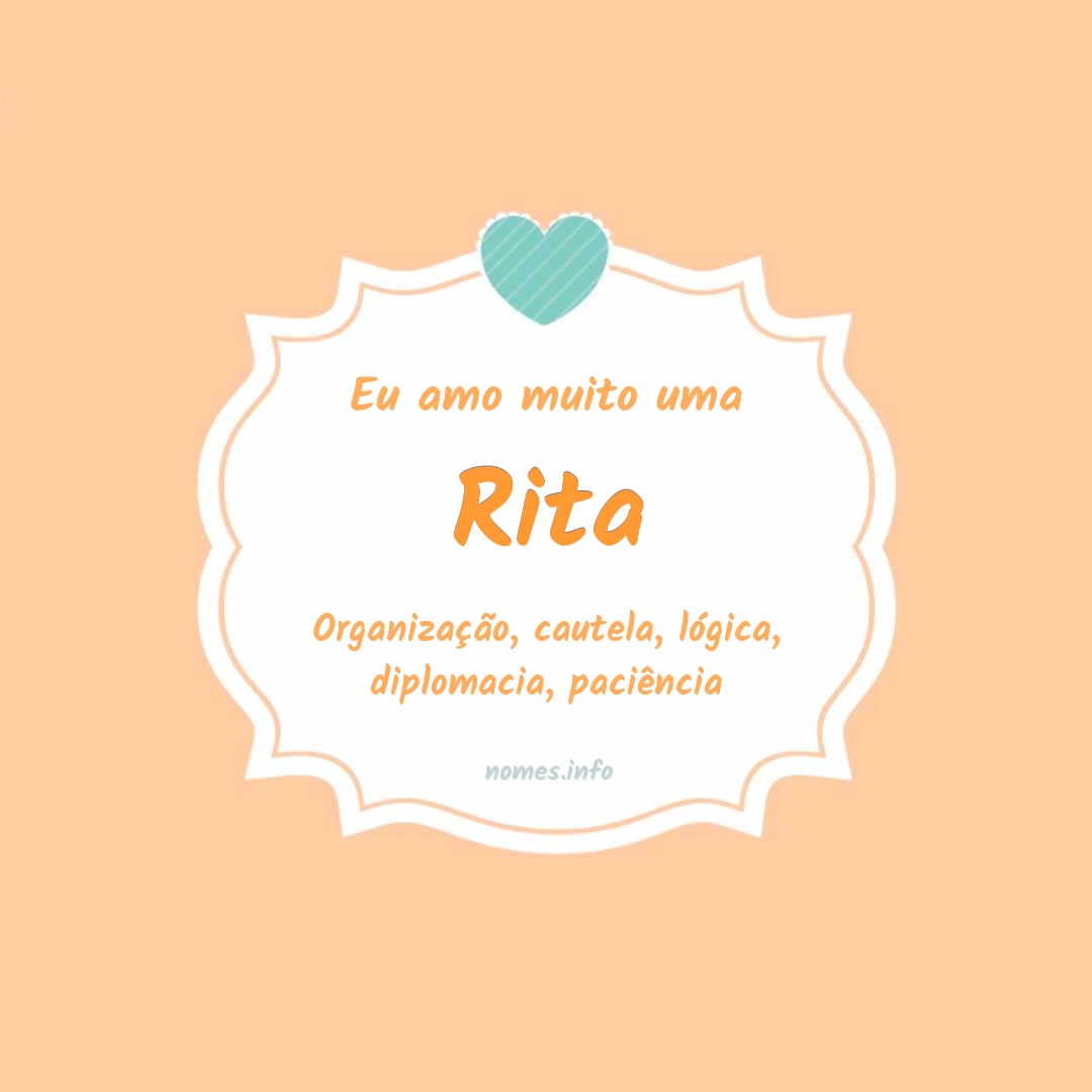 Significado Do Nome Rita