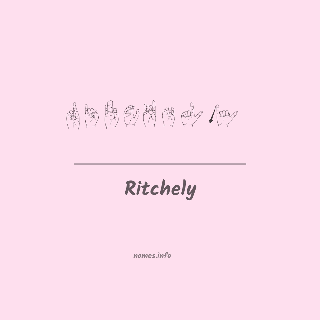 Ritchely em Libras